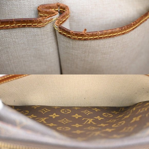 Authentic LOUIS VUITTON Reporter GM Crossbody Shoulder Bag Monogram Leather - Picture 8 of 16